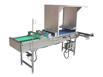 Vacuum egg lifter & accumulator (includes candling)