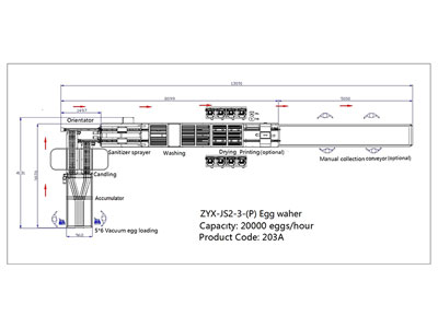 203A Egg Washer