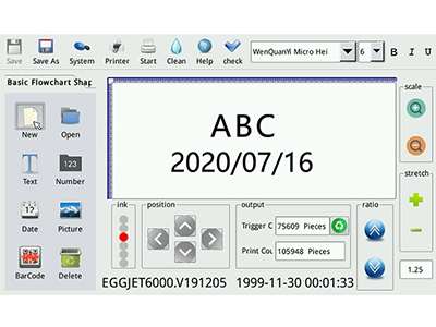 401H Egg Printer