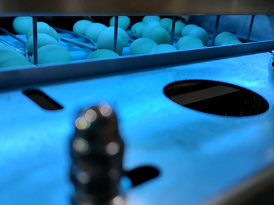 Automatic head turning & UV sterilizing