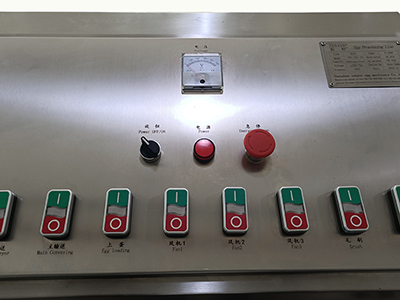301A Egg Processing Line with Cleaning Grading