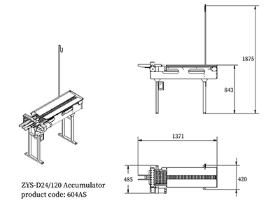 604AS Egg Accumulator